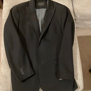 Men’s black wool blazer